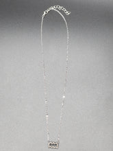 Load image into Gallery viewer, Silver Aquarius Necklace