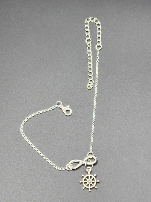 Silver Catchy Charm Anklet