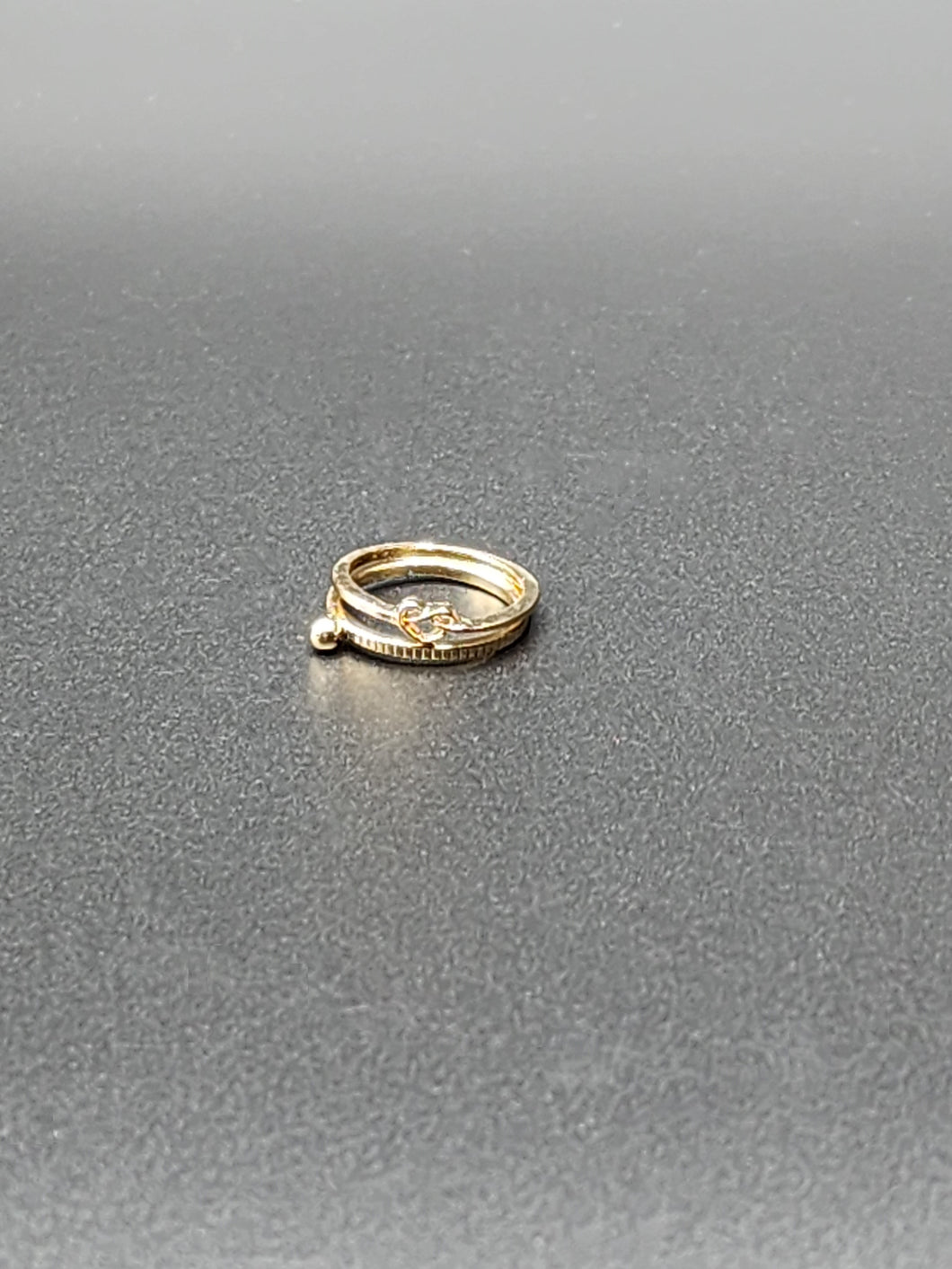 Gold Fashion Ring Set