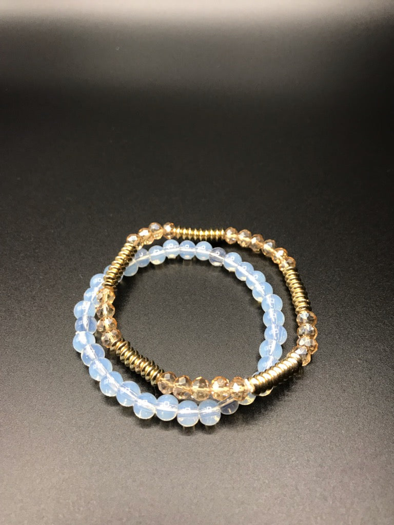 Mixed Colored Beaded Bracelets