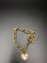 Load image into Gallery viewer, Gold Link Charm Bracelet