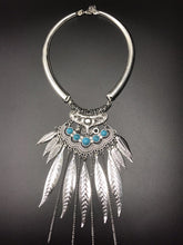 Load image into Gallery viewer, Silver Jewel Necklace