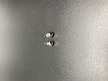 Load image into Gallery viewer, Mini Silver Ball Earrings
