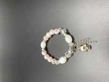 Load image into Gallery viewer, Pink Beaded Charm Bracelet
