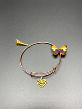 Load image into Gallery viewer, Rose Gold Butterfly Charm Bracelet