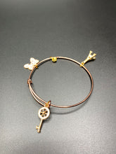Load image into Gallery viewer, Rose Gold Multi Charm Bracelet