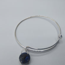 Load image into Gallery viewer, Silver Plated Charmed Bracelet