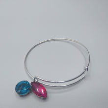Load image into Gallery viewer, Silver Plated Charmed Bracelet