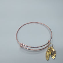 Load image into Gallery viewer, Rose Gold Plated Charmed Bracelet
