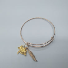 Load image into Gallery viewer, Gold Plated Charmed Bracelet