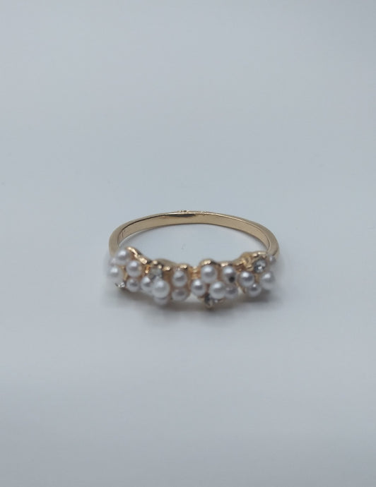 Pearl & Diamond Ring